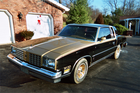 The only Cutlass-bodied cars built with the Olds 350 in 1979.